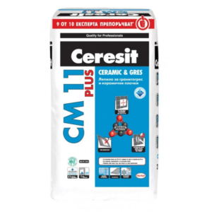 Лепило за плочки и гранитогрес Ceresit CM 11 Plus Gres 25кг